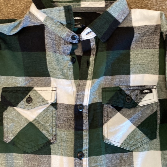 Vans Flannel Button Up - Picture 2 of 4